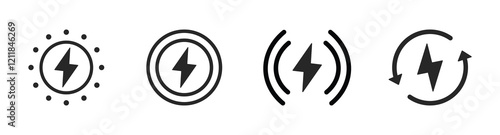 Free Download Wireless battery charge vector design concept icons - GFXLoad