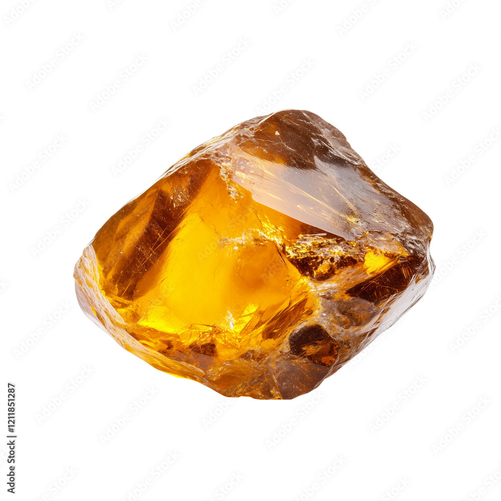 Amber stone polished isolated on white Amber stone polished isolated on white