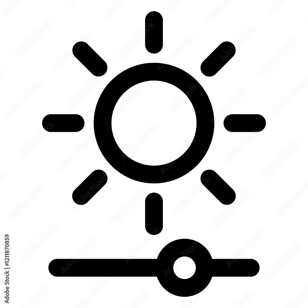 Brightness Icon Brightness Icon