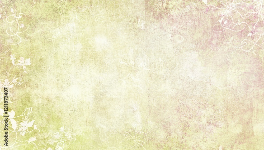Obraz premium Pastel Floral Background with Textured Surface