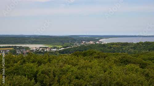 Wallpaper Mural Coast on Ruegen on a cloudy day in summer Torontodigital.ca