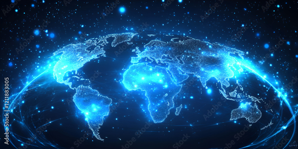 Fototapeta premium earth in space