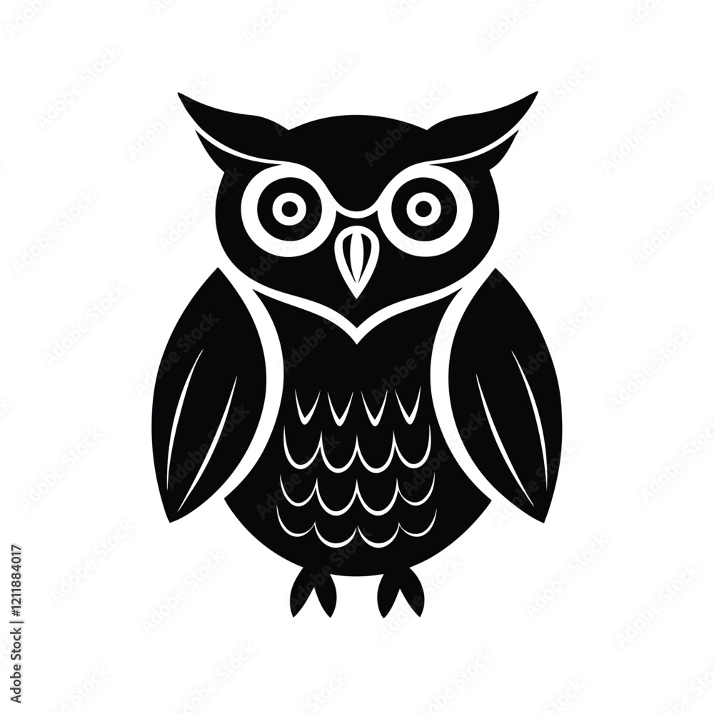 A owl vector illustration A owl vector illustration