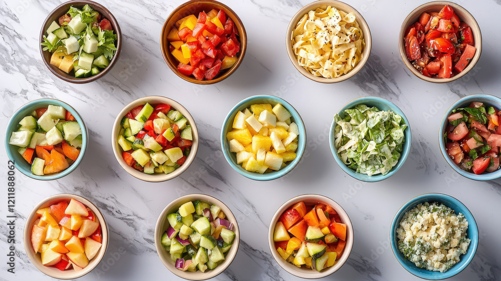Diverse Salad Bowls for Every Taste Diverse Salad Bowls for Every Taste