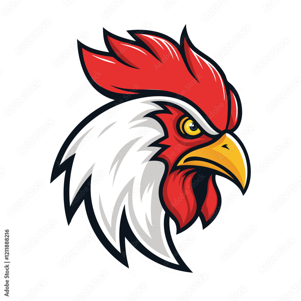 Rooster Mascot Logo Rooster Mascot Logo