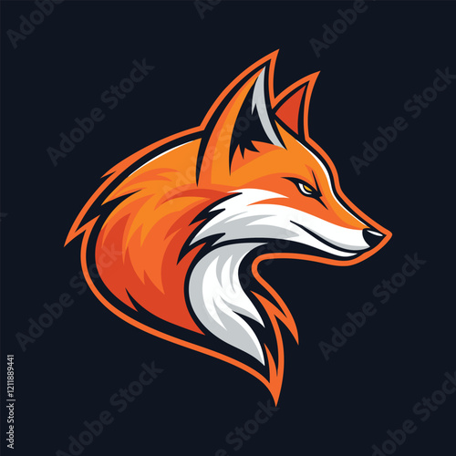 Fox mascot logo