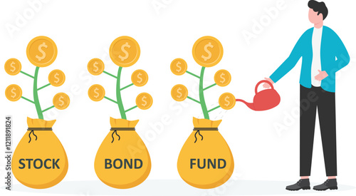 Investment growth, wealth management or savings to gain interest,

