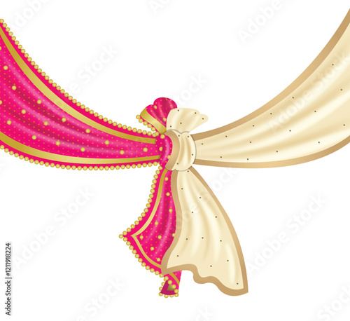 Indian Wedding Knot Clipart Vector Illustration (Royalty Free)