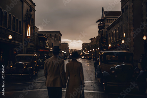 Obraz na płótnie Las Vegas 1936 w salonie