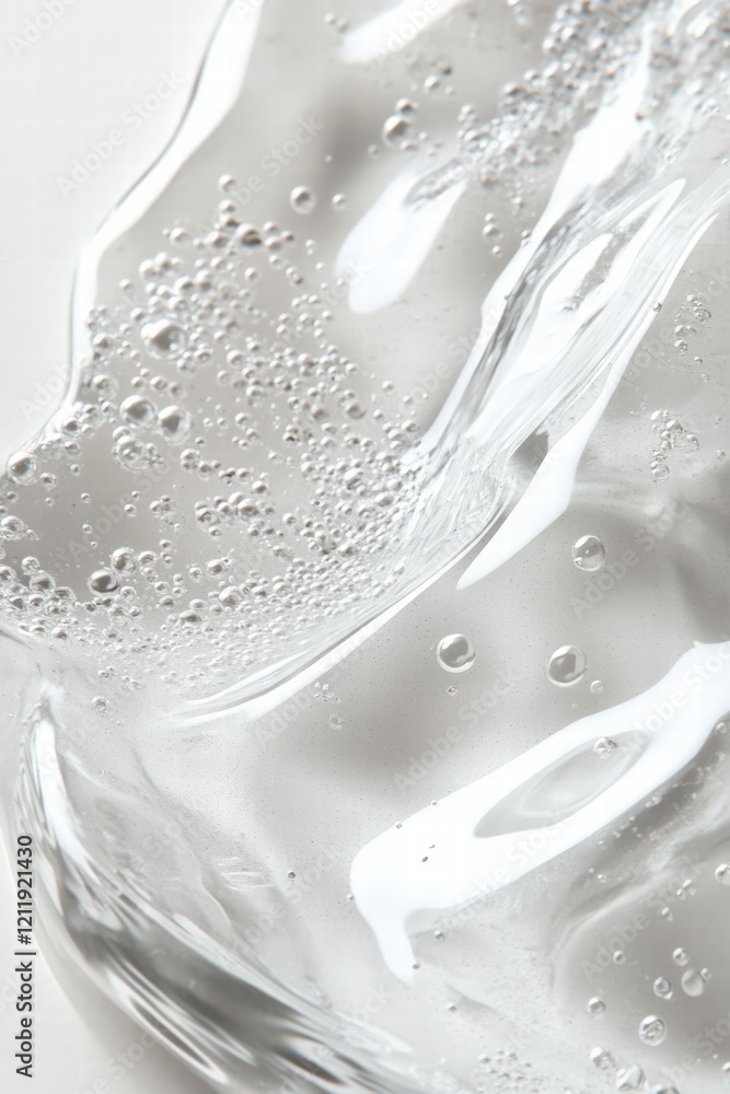 This close-up image showcases clear, bubbling water that creates a dynamic and refreshing appearance. This close-up image showcases clear, bubbling water that creates a dynamic and refreshing appearance.