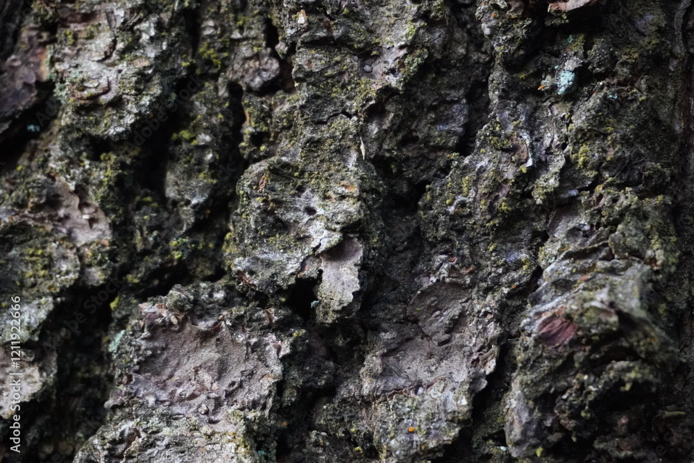 A close-up of rugged tree bark with moss and natural textures, showcasing intricate details and earthy tones. A close-up of rugged tree bark with moss and natural textures, showcasing intricate details and earthy tones.