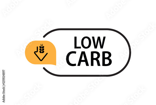 LOW CARB icon	