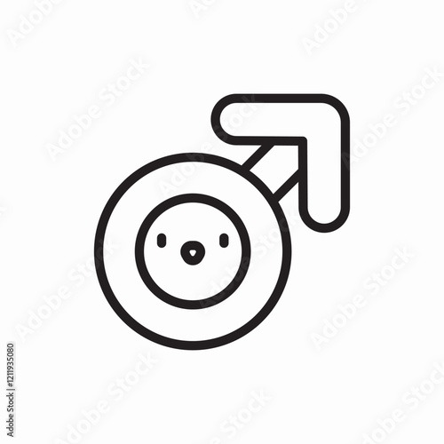 baby toy icon vector sign