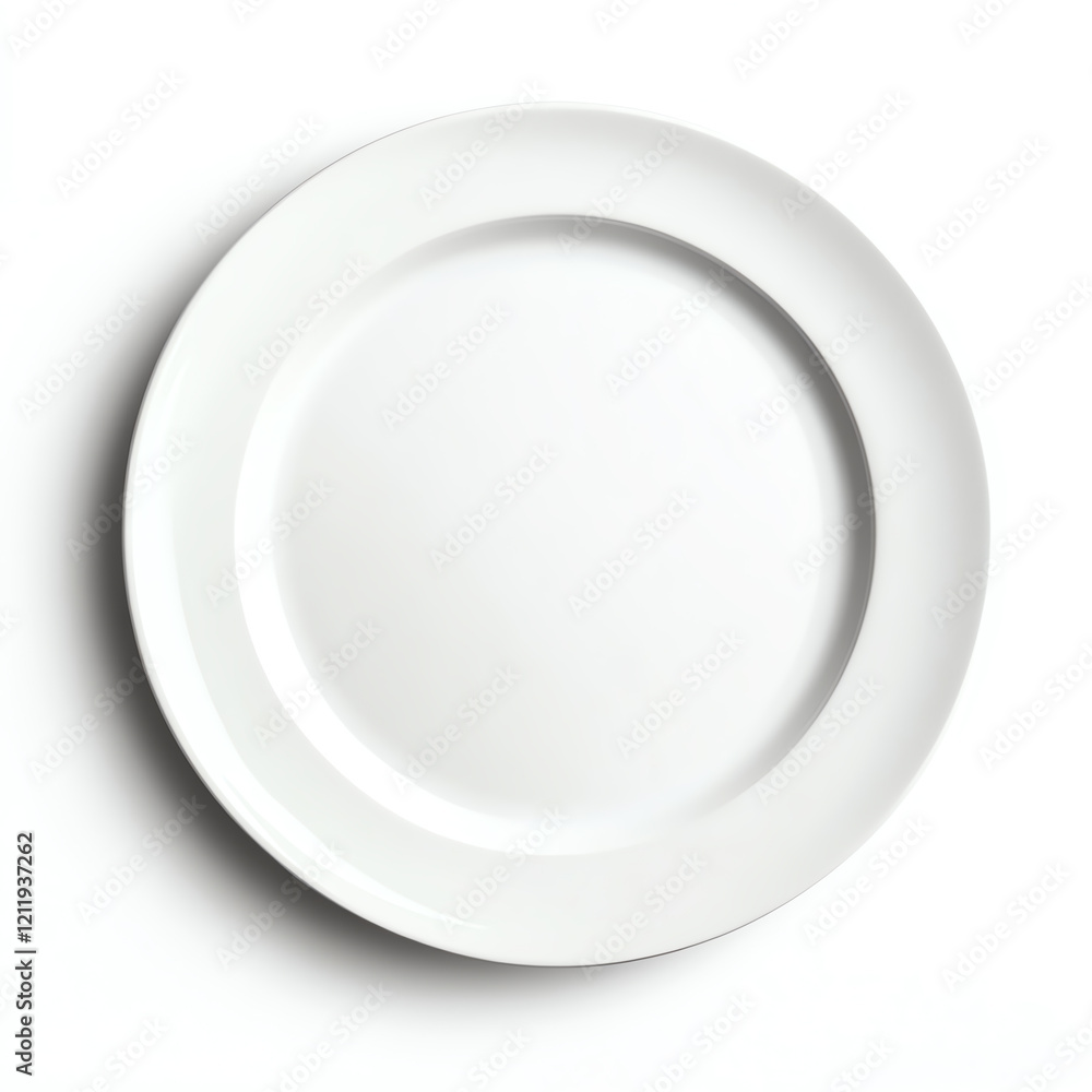 A clean, empty white plate on a minimalistic background, perfect for showcasing culinary creations or food presentation. A clean, empty white plate on a minimalistic background, perfect for showcasing culinary creations or food presentation.