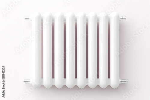 Wallpaper Mural White modern radiator convector heating isolated on white background Torontodigital.ca