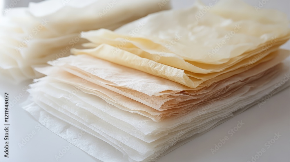 Tissue Samples Arranged in Layers for Laboratory Examination and Analysis Tissue Samples Arranged in Layers for Laboratory Examination and Analysis