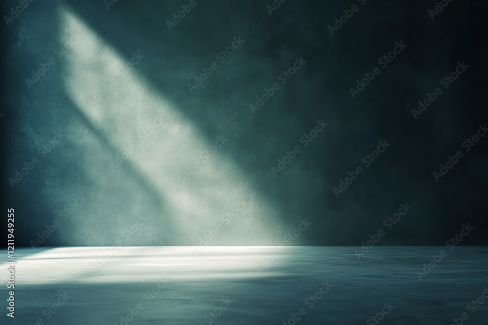A minimalist room with soft light casting shadows on a textured wall, creating a serene atmosphere for design projects. A minimalist room with soft light casting shadows on a textured wall, creating a serene atmosphere for design projects.