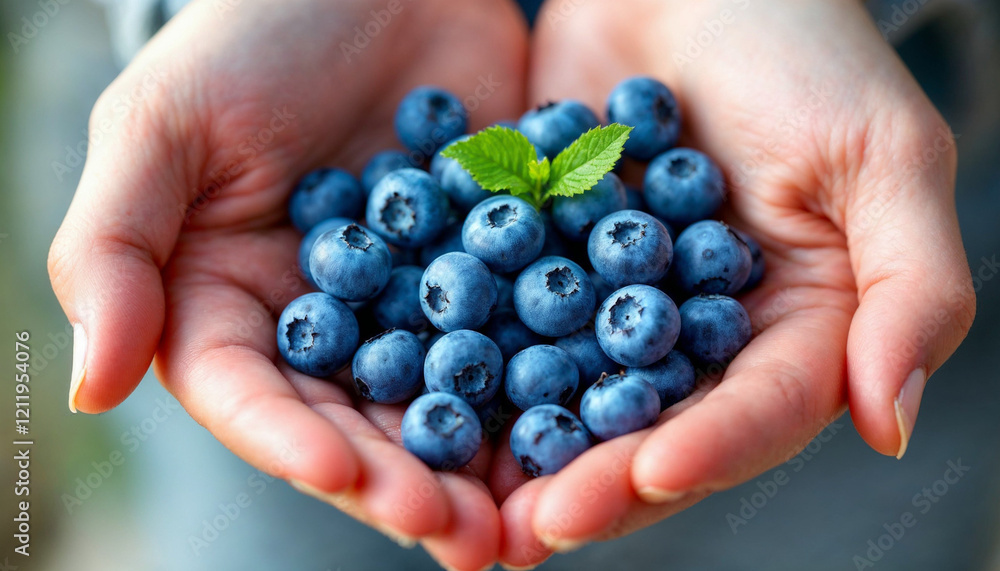 Blue berry on palm hand HD photo. fresh blueberry HD picture Blue berry on palm hand HD photo. fresh blueberry HD picture