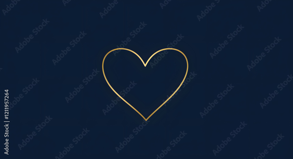 A clean and elegant heart design with a dark and moody aesthetic. A clean and elegant heart design with a dark and moody aesthetic.