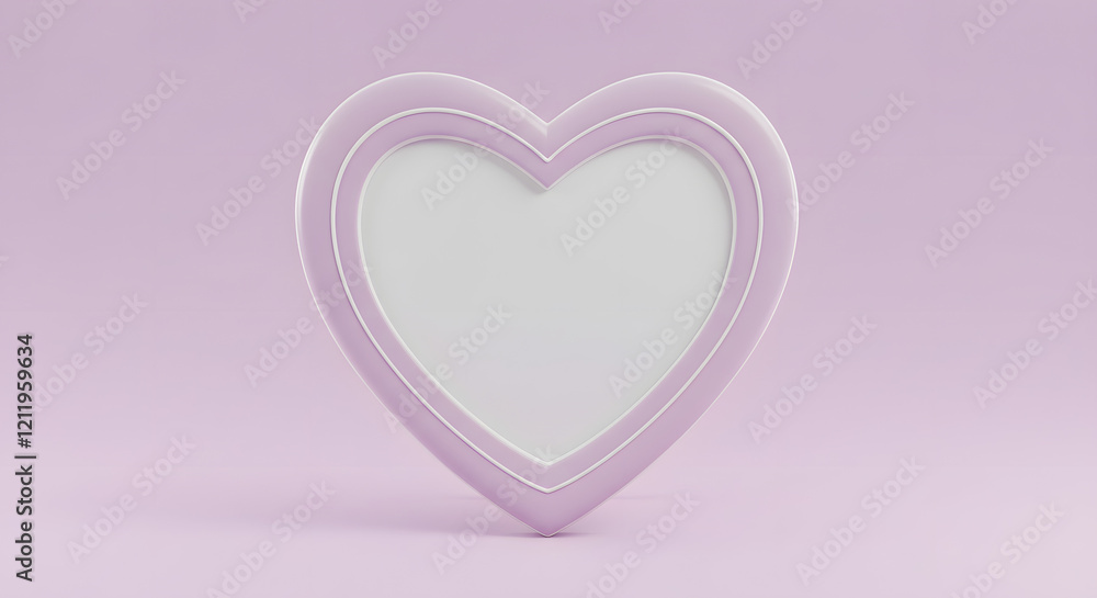 A minimalist heart-shaped frame for creative projects. A minimalist heart-shaped frame for creative projects.