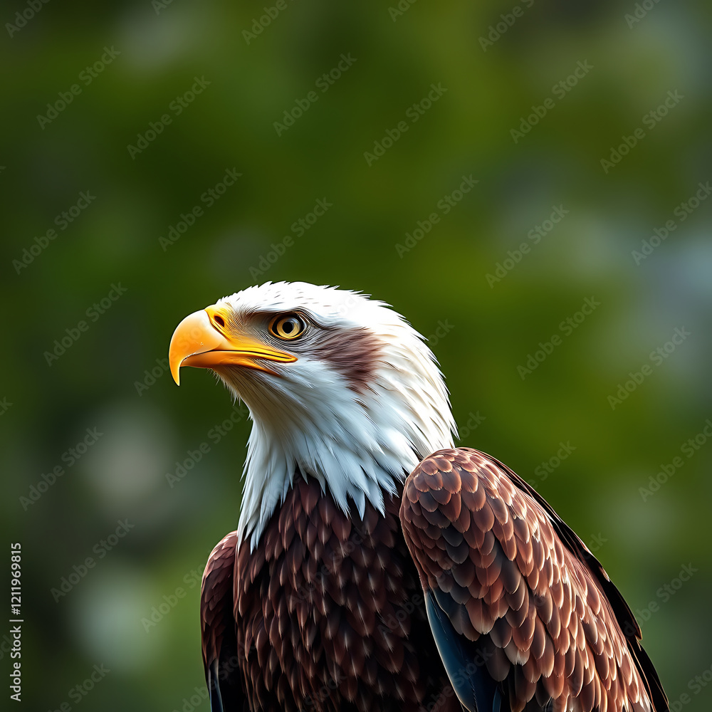Obraz premium american eagle portrait