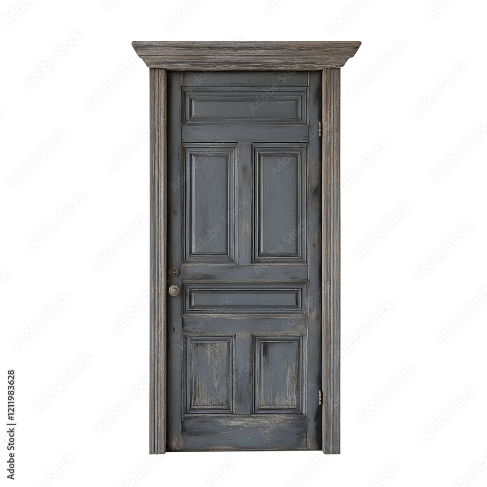 Door Isolated on Transparent Background Door Isolated on Transparent Background