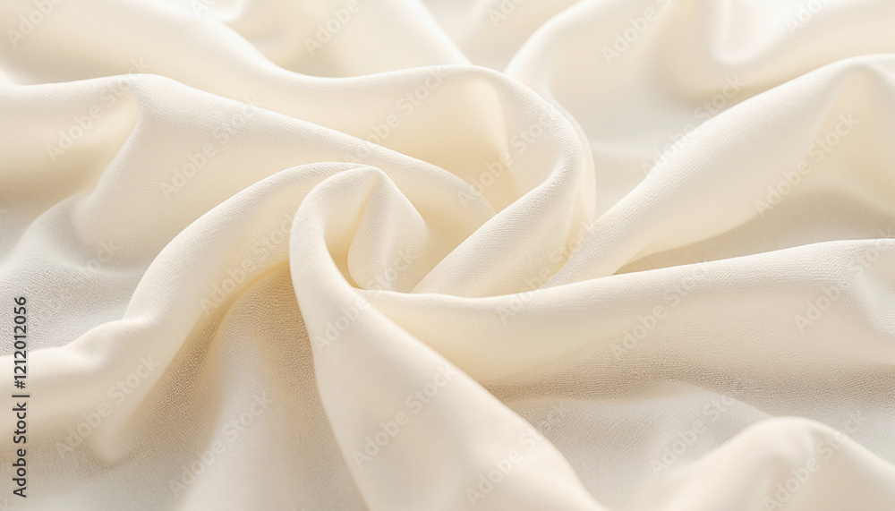 Obraz premium white satin fabric