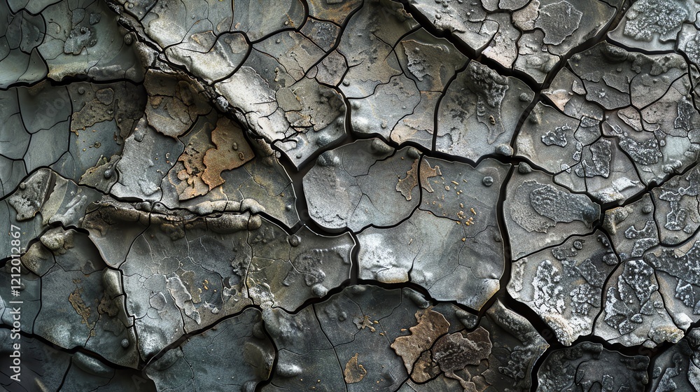 Abstract cracked earth texture. Weathered and eroded surface. Grunge background. Abstract cracked earth texture. Weathered and eroded surface. Grunge background.