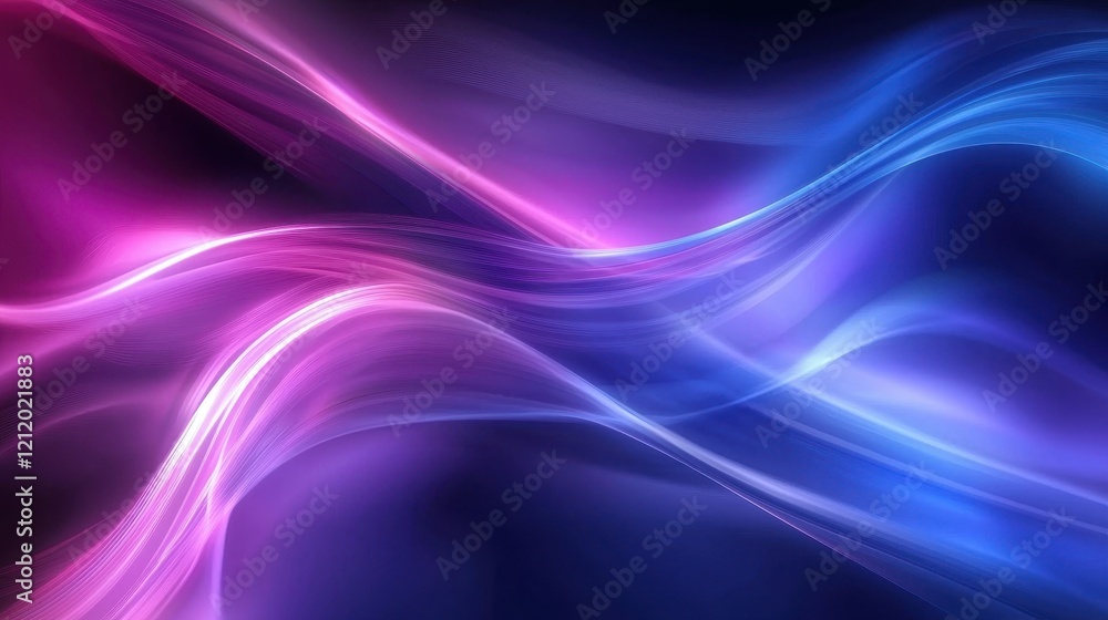 Abstract Wavy Light Background in Vibrant Shades of Pink, Purple, and Blue for Creative and Modern Design Projects and Digital Artwork Applications Abstract Wavy Light Background in Vibrant Shades of Pink, Purple, and Blue for Creative and Modern Design Projects and Digital Artwork Applications
