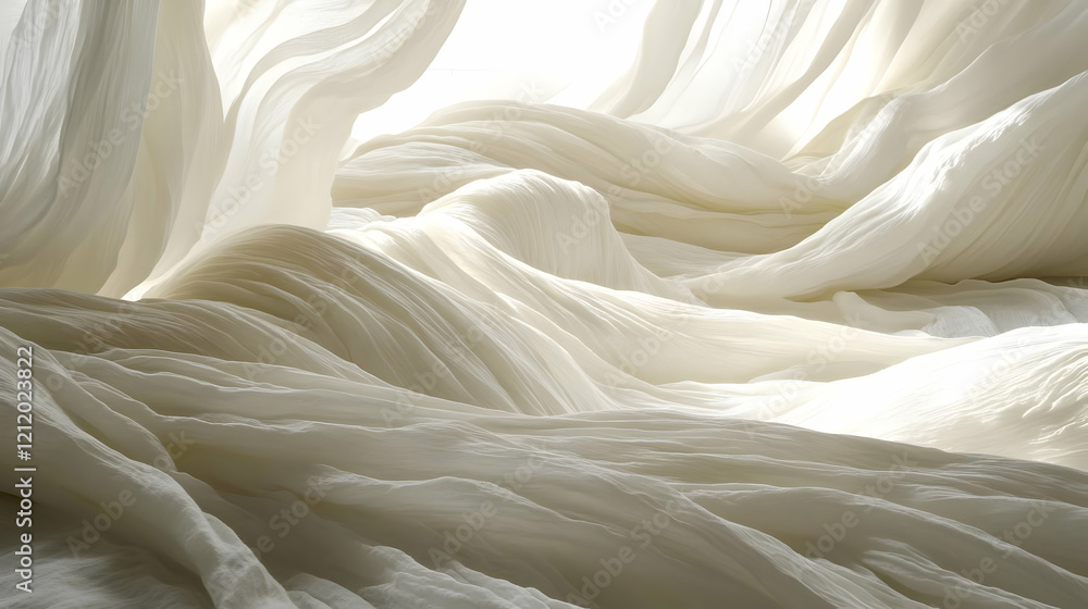 Sheer fabric drapes, sunlight, window, texture, design Sheer fabric drapes, sunlight, window, texture, design