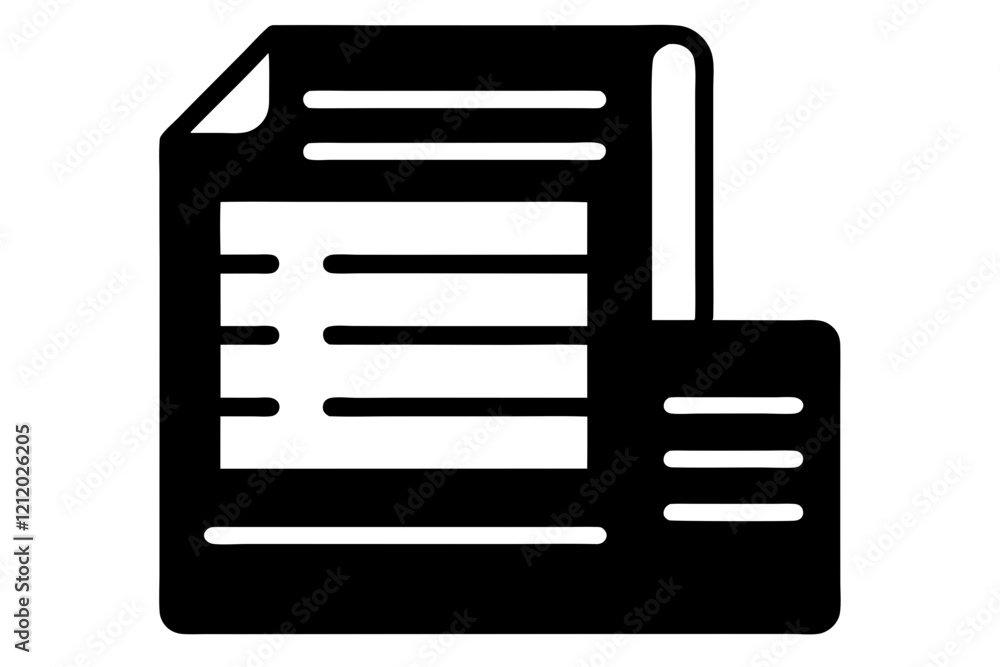 Calculator Outline Calculator Outline
