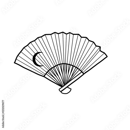 fan on white