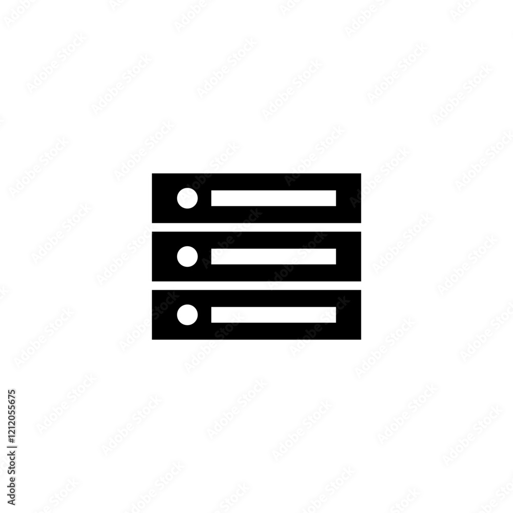 Server Icon. Cloud Storage Icon Design Template. Server Icon. Cloud Storage Icon Design Template.