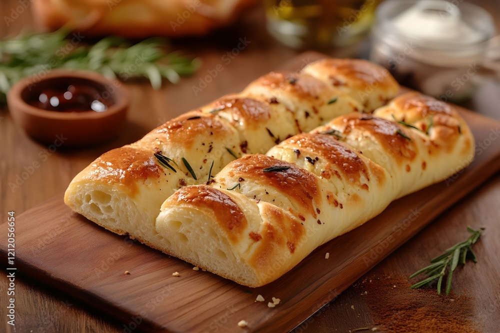 Various freshly baked breads are sold in a bakery, featuring golden crusts, various shapes and textures, making the bread look very tasty and attractive Various freshly baked breads are sold in a bakery, featuring golden crusts, various shapes and textures, making the bread look very tasty and attractive