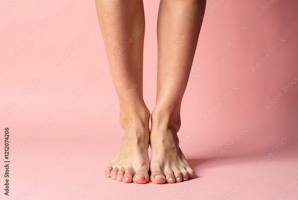 Pastel Barefoot Lady - Artistic AI Photography Pastel Barefoot Lady - Artistic AI Photography