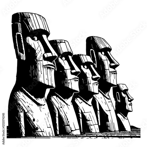 Moai Statues on Easter Island, Easter Island statues