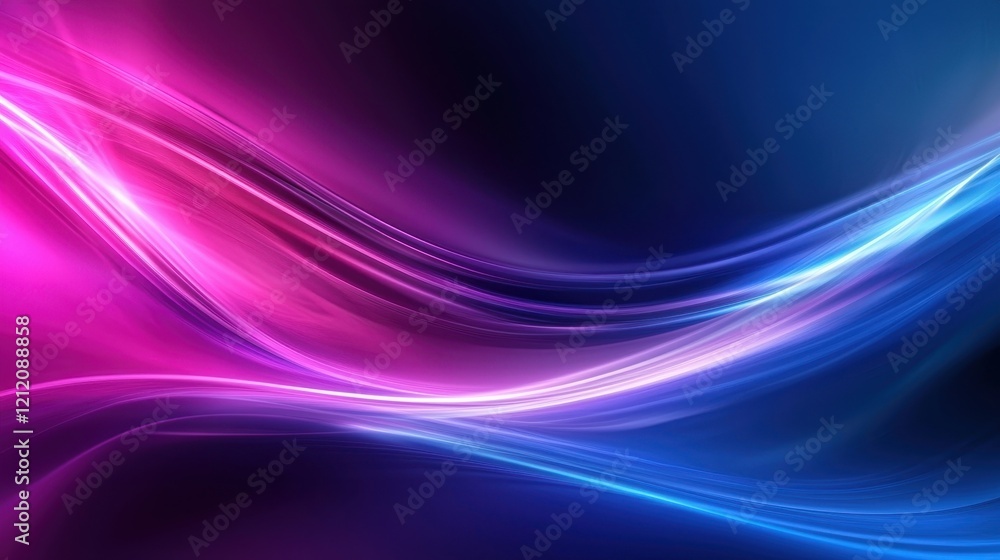 Ethereal Waves of Light in Vibrant Pink and Blue Tones Creating a Stunning Abstract Background for Creative and Modern Designs Ethereal Waves of Light in Vibrant Pink and Blue Tones Creating a Stunning Abstract Background for Creative and Modern Designs