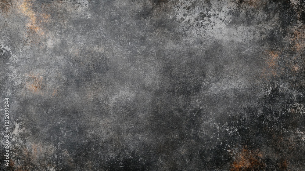 Grunge texture showcasing rugged layers of peeling paint in shades of gray and black for creative design projects Grunge texture showcasing rugged layers of peeling paint in shades of gray and black for creative design projects
