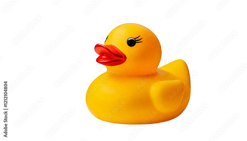 yellow rubber duck isolated on transparent background yellow rubber duck isolated on transparent background