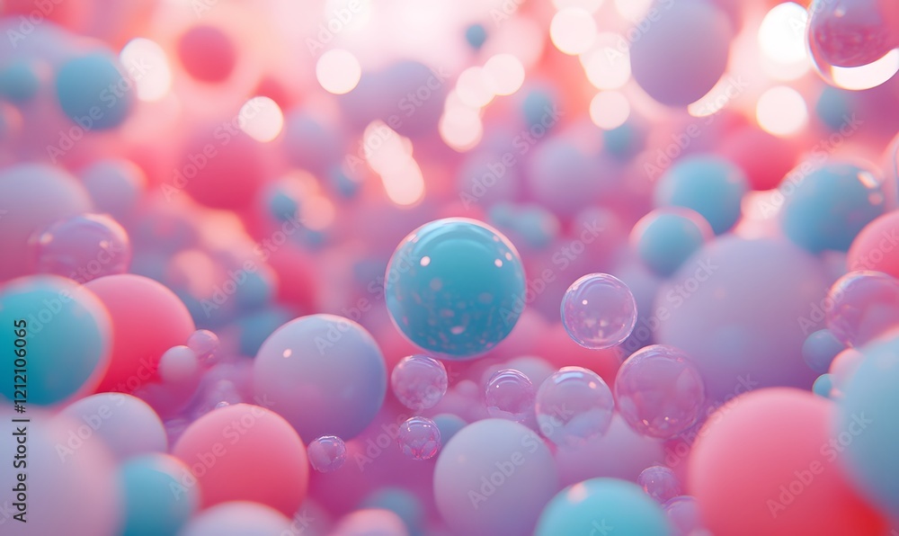 Pastel spheres floating, sunset background, vibrant design, website Pastel spheres floating, sunset background, vibrant design, website