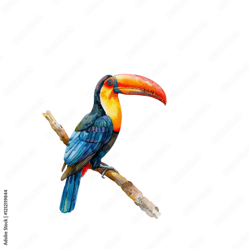 Obraz premium Bird Clipart Vector Illustration - Vibrant and Detailed Design