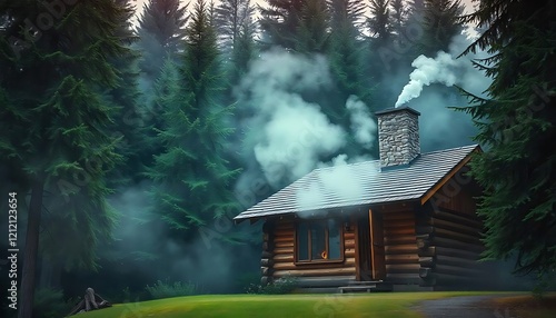 house in the woods
