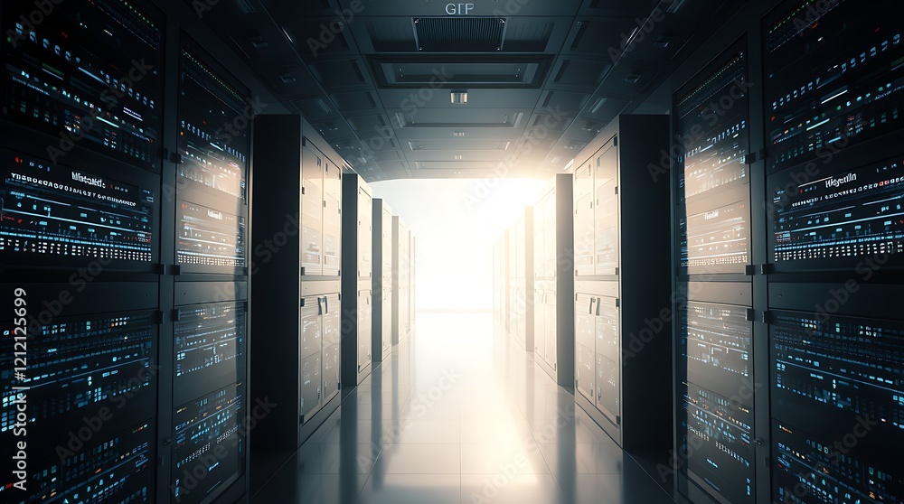 Modern Server Room: Blade Servers and Cooling Systems for Critical Business Applications
Modern Server Room: Blade Servers and Cooling Systems for Critical Business Applications