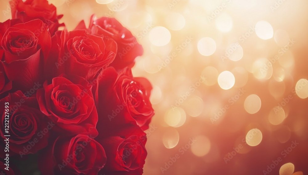 Romantic Red Roses Bouquet for Valentines Day Romantic Red Roses Bouquet for Valentines Day