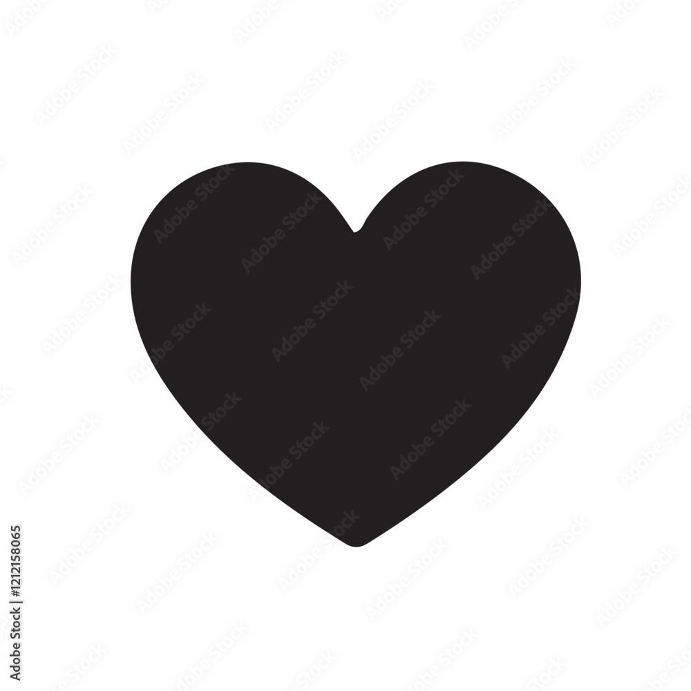 heart love symbols. Heart, love, romance or valentine's day of black heart icons in vector format on a white background. heart love symbols. Heart, love, romance or valentine's day of black heart icons in vector format on a white background.