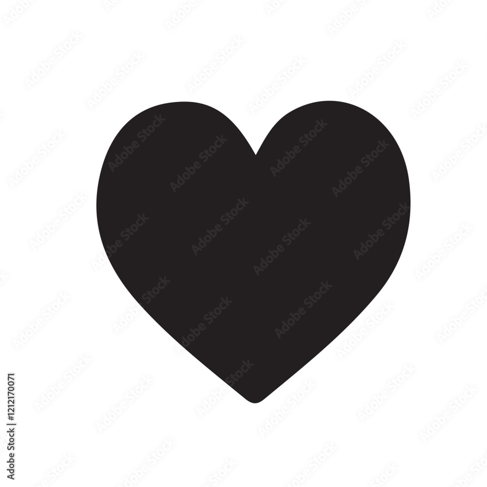heart love symbols. Heart, love, romance or valentine's day of black heart icons in vector format on a white background. heart love symbols. Heart, love, romance or valentine's day of black heart icons in vector format on a white background.