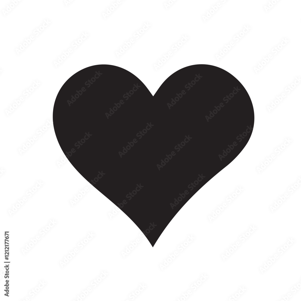 heart love symbols. Heart, love, romance or valentine's day of black heart icons in vector format on a white background. heart love symbols. Heart, love, romance or valentine's day of black heart icons in vector format on a white background.