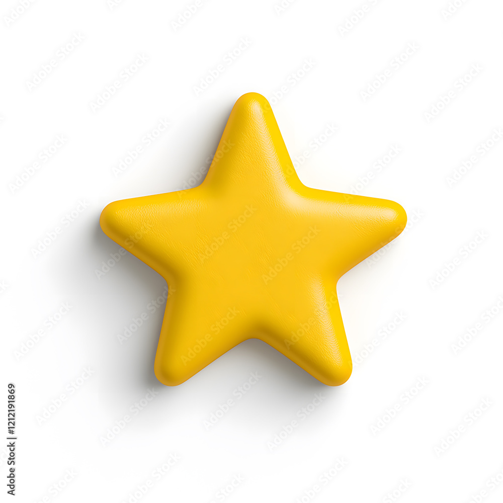 3d gold glossy yellow star icon isolated on white background 3d gold glossy yellow star icon isolated on white background