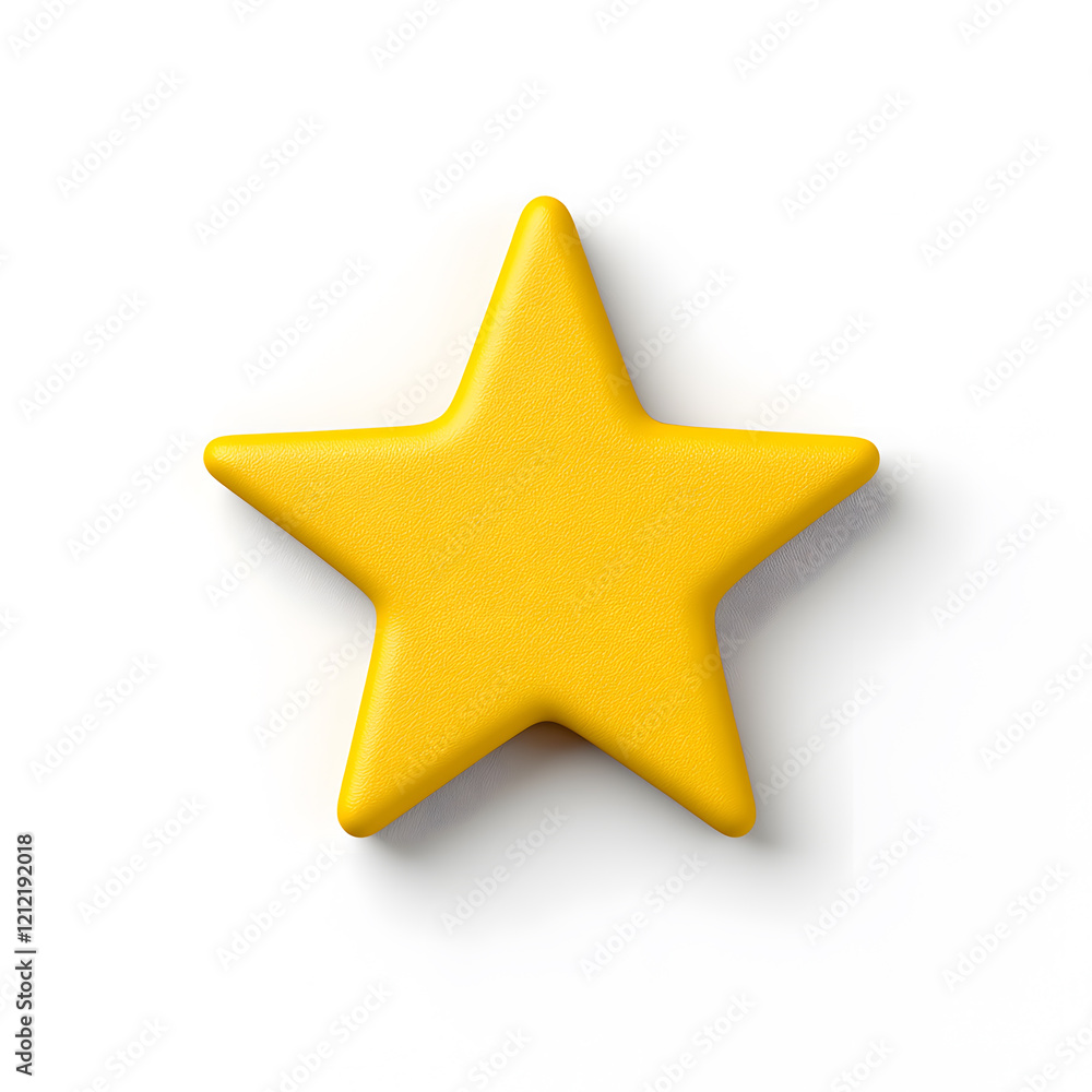 3d gold glossy yellow star icon isolated on white background 3d gold glossy yellow star icon isolated on white background
