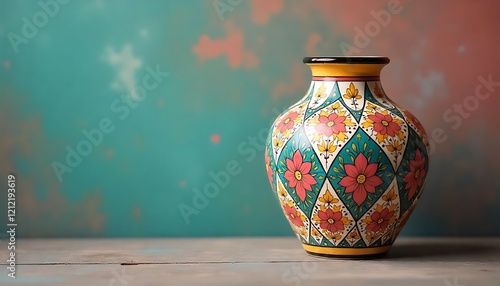 vase on the table